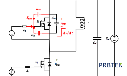 如何抑制SiC MOSFET Crosstalk(串扰)?(图1) 1.png