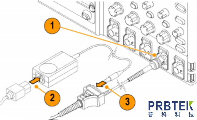 TEKTRONIX泰克p5210a高压差分探头怎么连接仪器使用?(图1) 2.jpg