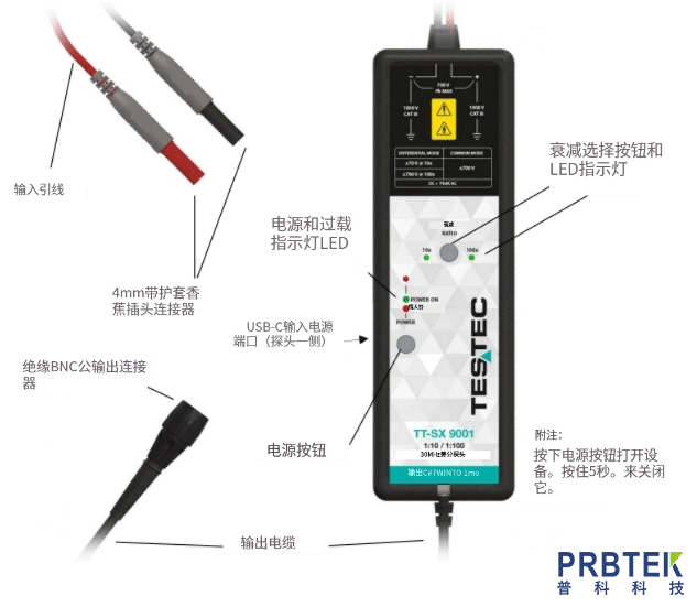 德国TESTEC差分探头TT-SX 9001/TT-SX 9002的产品使用说明(图1) 微信截图_20240122095739.png