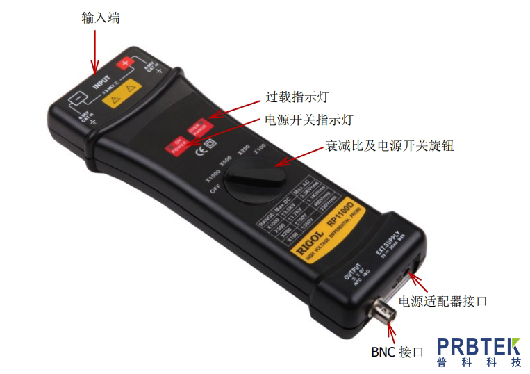 普源精电RIGOL高压差分探头RP1100D的使用操作步骤(图1) 微信截图_20240409093349.jpg