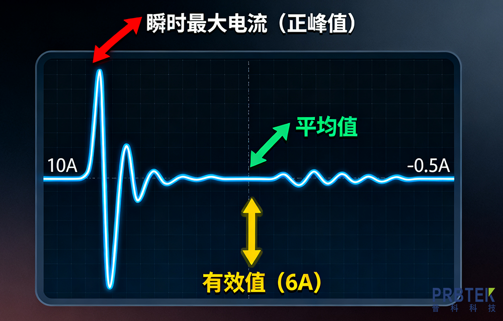 示波器测电流:正、负峰值之差≠电流大小(图1) 配图1.png