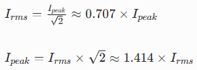 电流探头的幅值(峰值)与有效值(RMS)区别:定义,换算与工程应用(图4) ScreenShot_2026-05-06_110724_083.png